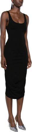 Jacquemus Midi Jurk - Dames - Casual kleedjes - Zwart - S - Kleedjes