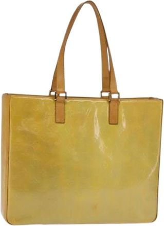 Louis Vuitton Pre-owned Tote Bags, female, Yellow, Size: ONE SIZE Pre-owned Tote Bag
