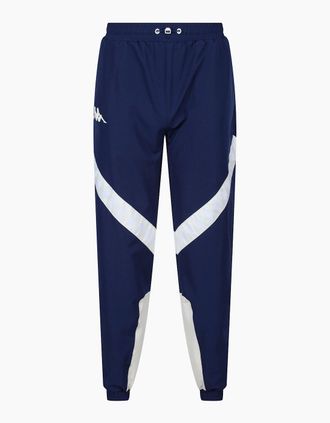 Kappa Mens Balmar Jog Pants Authentic 222 Banda | Blue/White - Size: 38/36