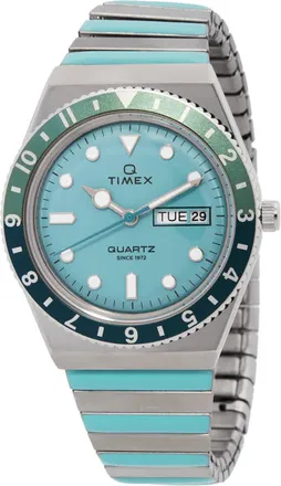 Timex Q Timex Quartz Blue Dial Ladies Watch TW2W87800VQ
