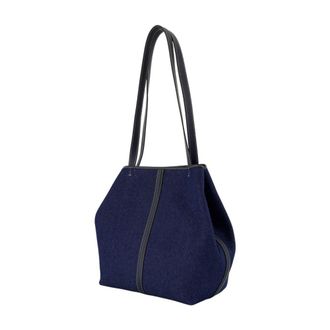 Vanessa Bruno Shopping Tote Bag - Navy