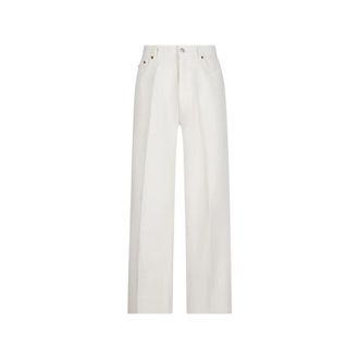 Celine Boyfriend Jeans 001 - Heren - Wijde Broeken - Wit - W34 - Katoen - Broeken