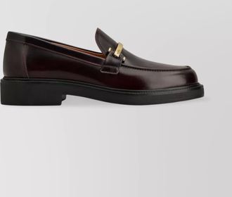 Tod's leather loafers