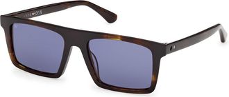 Web Eyewear WE0397 52V Mens Sunglasses Tortoiseshell Size 54
