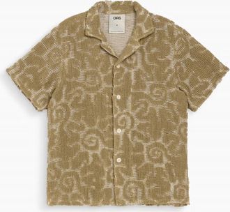 OAS Mens Sunero Cuba Shirt In Beige