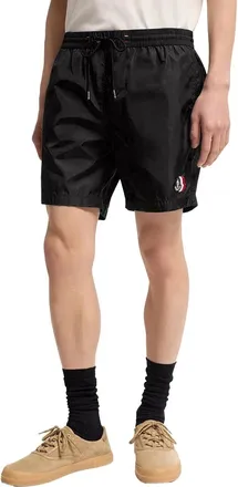 Moncler Technical Nylon Swim Shorts - Black