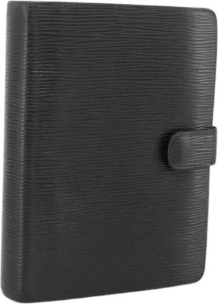 Louis Vuitton Pre-owned Accessories, female, Black, Size: ONE SIZE Pre-owned Day Planner Cover