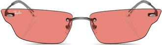 Ray-Ban Xime rimless sunglasses - unisex - Metal - 63 - Grey