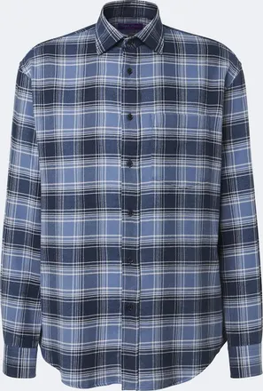 Ralph Lauren Purple Label Checked cotton shirt