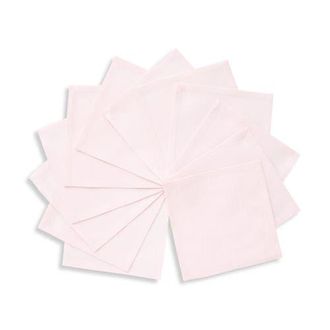 Solino Home Cotton Linen Plain Cocktail Napkins - Dru, 6 x 6 in Pink at Nordstrom, Size Small
