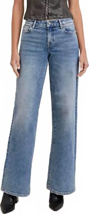 Hidden Jeans Womens Wide Leg Jeans In Medium Wash