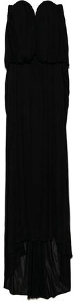 Giuseppe Di Morabito Abito lungo con drappeggio - Nero