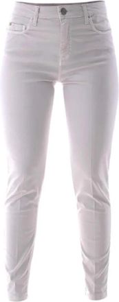 Kocca Slim Fit Katoenen Broek - Dames - Skinny Jeans - Beige - W31 - Katoen - Jeans