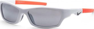 Nike Womens DZ7378 57 100 Jolt Sunglasses - White - One Size