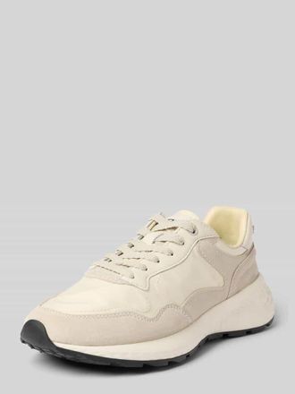 Hoff Sneaker aus Leder-Mix mit Logo-Detail Modell City in Weiss, Gr&ouml;&szlig;e 36