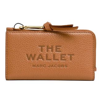 Marc Jacobs Wallets & Cardholders, female, Brown, Size: ONE SIZE The Leather Slim Wallet