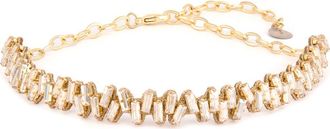 Deepa Gurnani Ilya Choker Necklace in Gold at Nordstrom