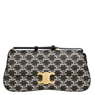 Celine Medium Celine Lola Bag In Triomphe Canvas