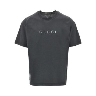 Gucci Gliettered logo T-shirt Man S