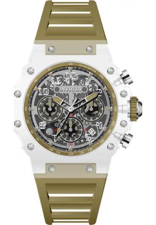 Invicta IN-69682 Mens Racing Watch - White - One Size