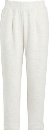 Varley The Rolled Cuff Pant 25 Stretch-jersey Sweatpants - White - Xxs (UK4 / Xxs)