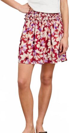 Rails Kumi Mini Skirt In Amaranth