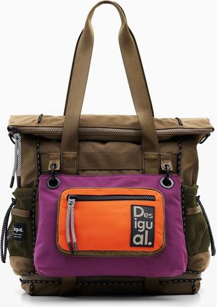 Desigual Zaino grande voyager multiposizione verde