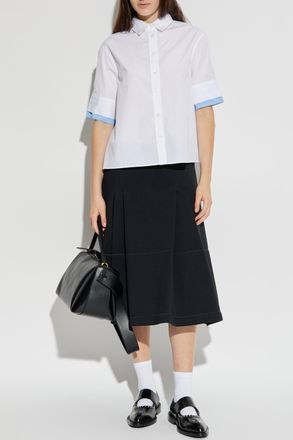 Marni Short-sleeved Shirt, Womens, White