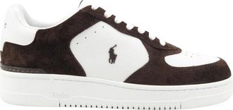 Ralph Lauren Sneakers - Heren - Sneakers - Bruin - 41 EU - Leer - Schoenen