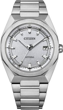 Citizen Attesa Quartz Silver Dial Mens Watch CB3040-56H