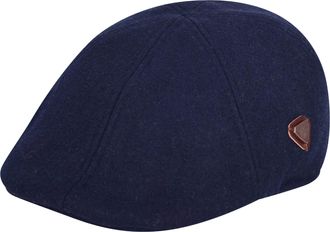 Generic Wool 6-Panel Duckbill Cap Mens Tweed Flat Cap, Newsboy Cap, Adjustable Fashion Newsboy Beret Hat, Driving Cabbie Flat Hat, Cambridge Hunting Hats for 