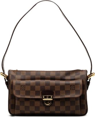 Louis Vuitton Borsa a tracolla Ravello GM in tela Damier Ebène 2006 - Marrone