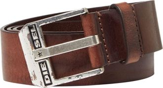 Diesel Heren Bluestar Buffelleer Riem (Bruin)