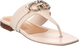 Ferragamo Rikis Leather Sandal