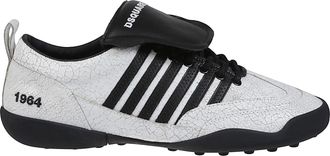 Dsquared2 Soccer Lace-Up Calf Leather Sneakers