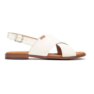 Pikolinos Algar Sandal - Dames - Sandalen - Wit - 41 EU - Leer - Schoenen