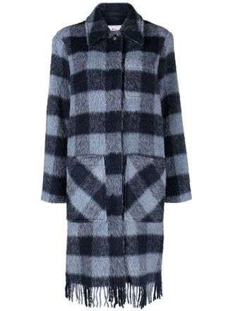 Woolrich Geruite jas - Blauw