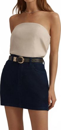 Favorite Daughter Otto Mini Skirt In Lisbon