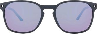 McLaren Blue Mirror Square Mens Sunglasses MLOP-98S01 C03 52