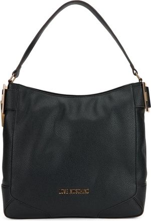 Love Moschino Ruime Schoudertas - Dames - Schoudertassen - Zwart - ONE Size - Polyester - Tassen