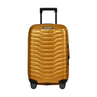 Samsonite Proxis Cabin Bag - Dames - Koffers - Geel - Maat: ONE Size Leer