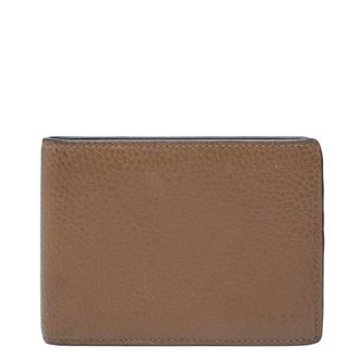Gucci Brown Leather Wallet (Bi-Fold) (Pre-Owned)