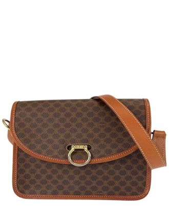 Celine Celine Vintage Macadam Shoulder Bag (Authentic Pre-Loved)