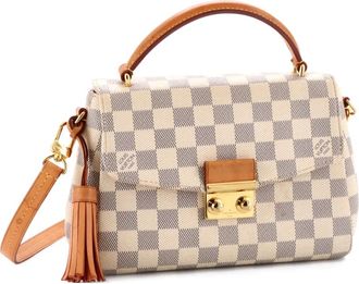 Louis Vuitton Croisette Handbag Damier crossbody bag - Wit