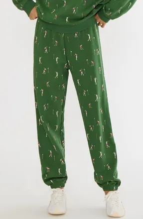 Beach Riot Nash Print Cotton Joggers in Under Par at Nordstrom, Size X-Small