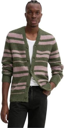 Sams&oslash;e & Sams&oslash;e Cardigan - Heren - Vesten - Veelkleurig - XL - Wol - Truien & Vesten