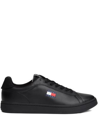 Tommy Hilfiger Sneakers con applicazione - Nero