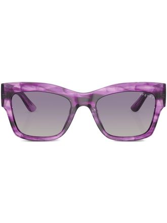 Vogue Eyewear Vo5524s zonnebril met rechthoekig montuur - Paars