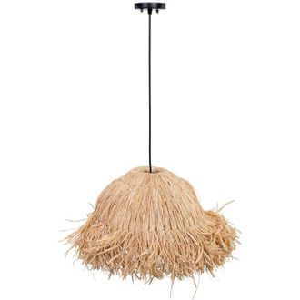 Wanderlust Deco Lampara De Techo De Rafia D37x25
