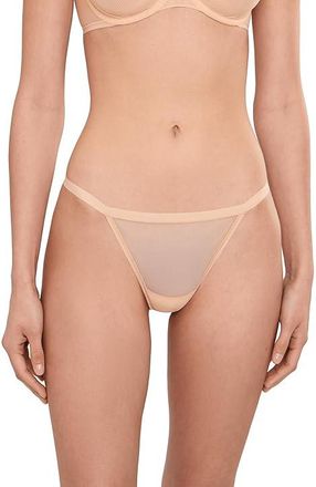 Cosabella Soire Iconic G-String Womens Underwear Sabbia 1, Cotton/Elastane/Polyester